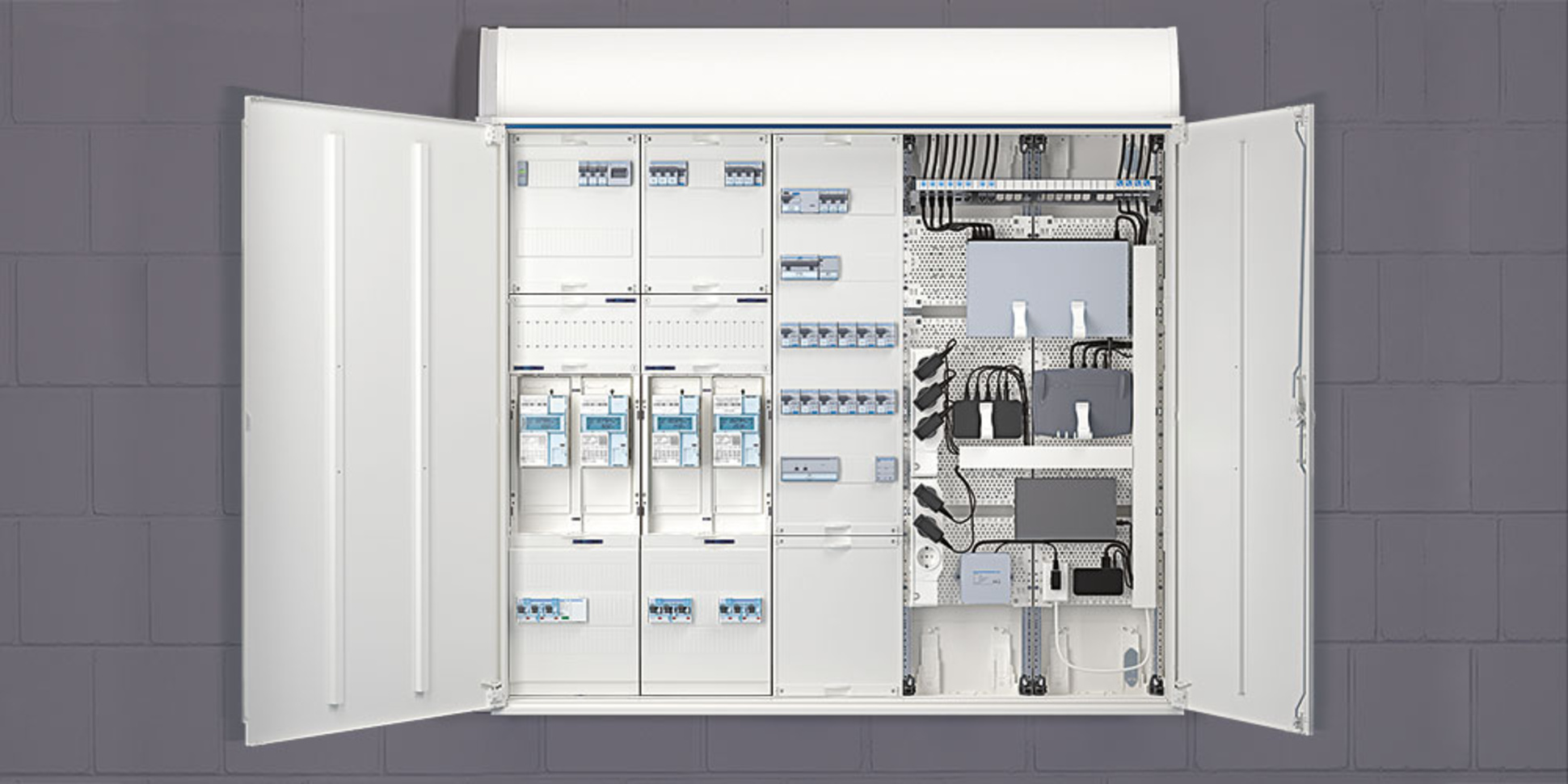 Technikzentrale bei Elektro-Steiger GmbH in Bad Elster