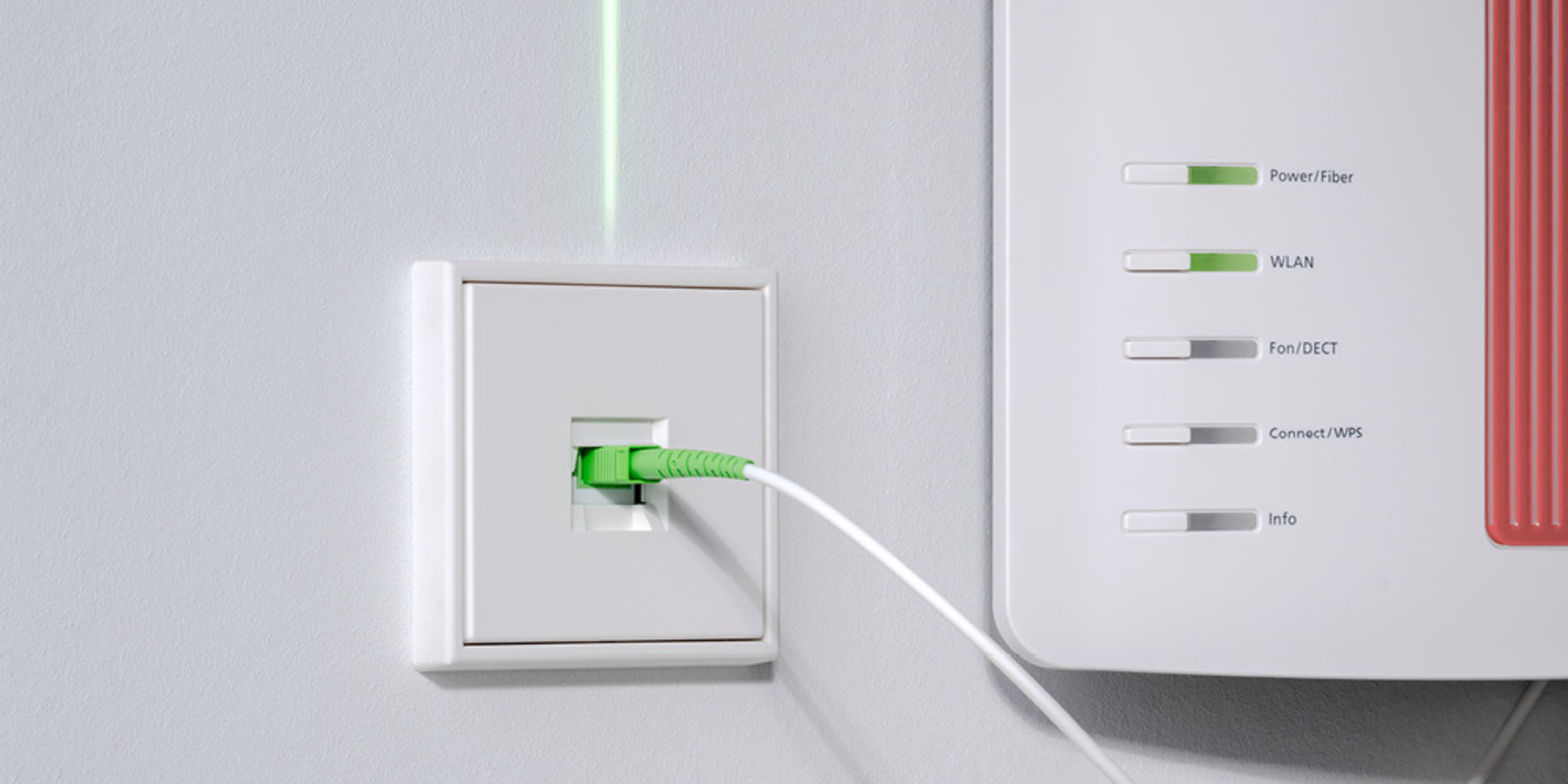 Die neuen Glasfaser-Anschlussdosen bei Elektro-Steiger GmbH in Bad Elster