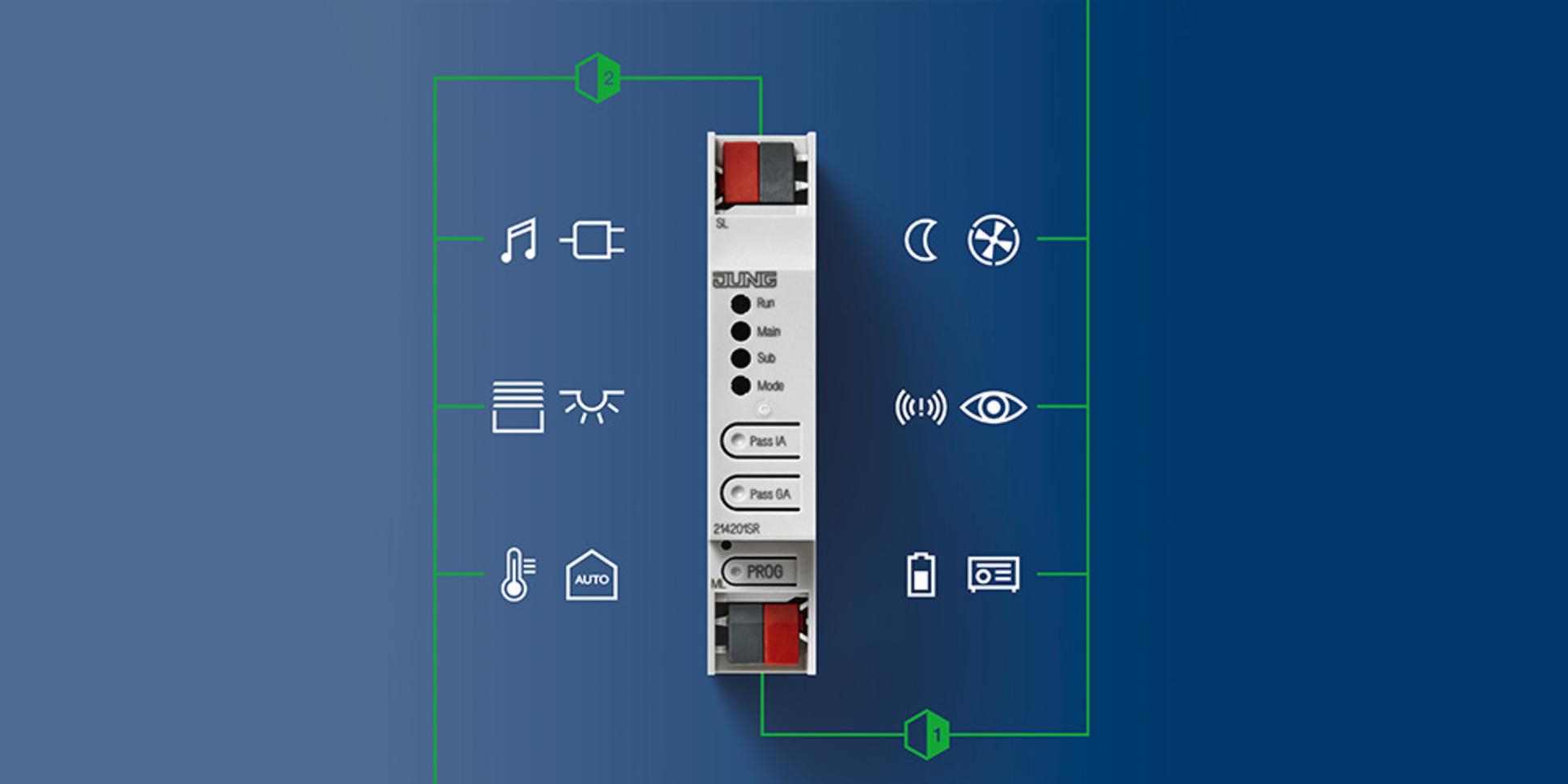 KNX Bereichs- und Linienkoppler bei Elektro-Steiger GmbH in Bad Elster